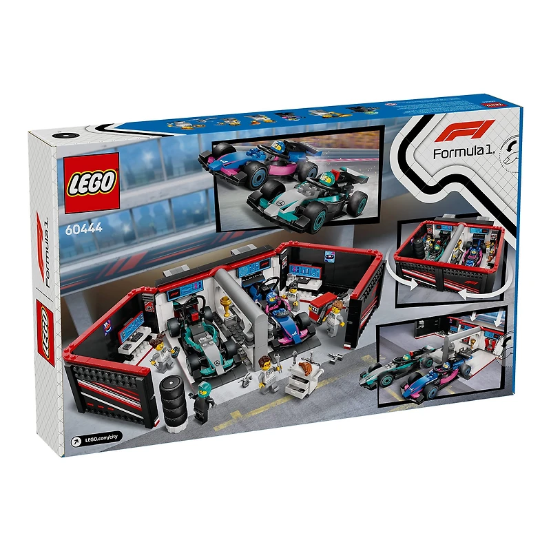 LEGO® City F1® Garage & Mercedes-AMG & Alpine Cars