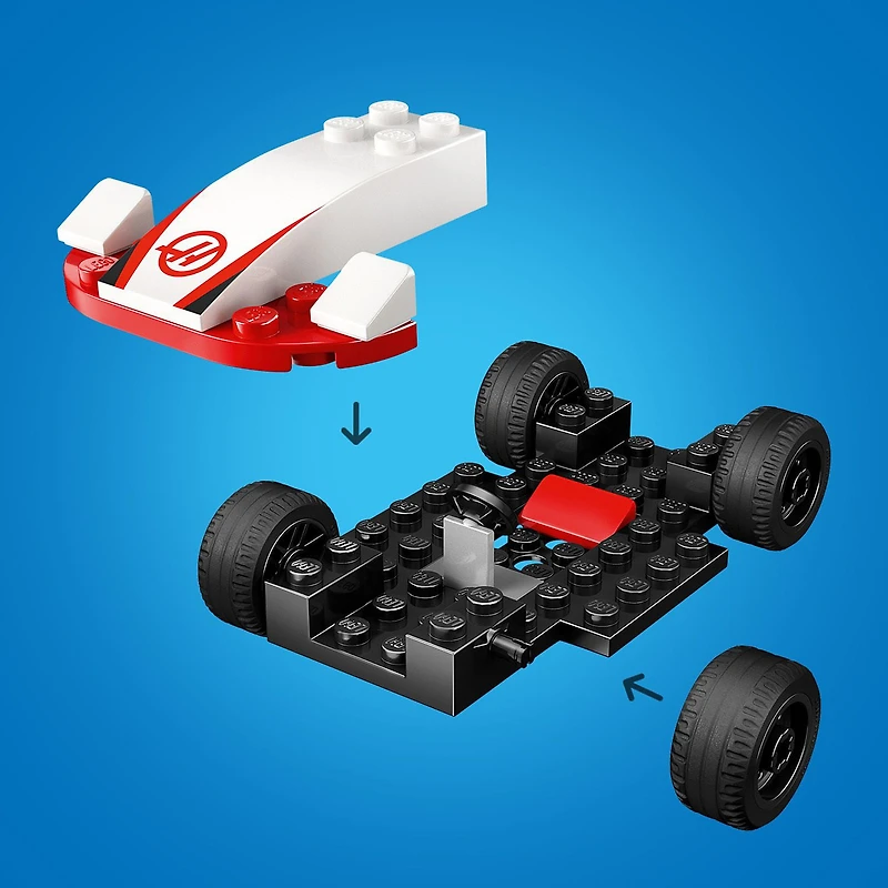 LEGO® City Les voitures de course de F1® Williams Racing et Haas F1®