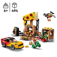 LEGO® City Pizza Restaurant & Delivery Vehicles