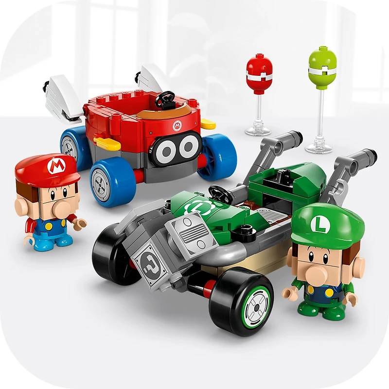 LEGO® Super Mario™: Mario Kart™ – Baby Mario vs. Baby Luigi
