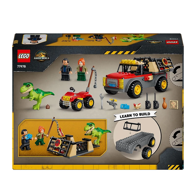 LEGO® Jurassic World Le camion de transport du jeune T. rex