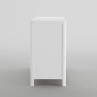 Commode 6 Tiroirs Milano - Blanc