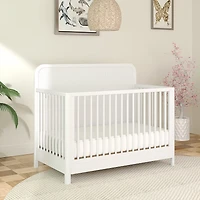 Milano Convertible Crib - White