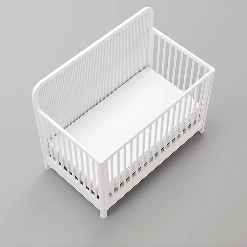 Milano Convertible Crib - White