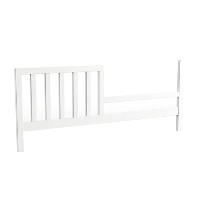 Toldder  Bed Rail for  Milano Crib  -White 