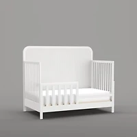 Toldder  Bed Rail for  Milano Crib  -White 