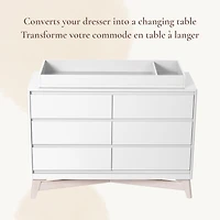 Pala Dresser Topper Change Table Top - White 