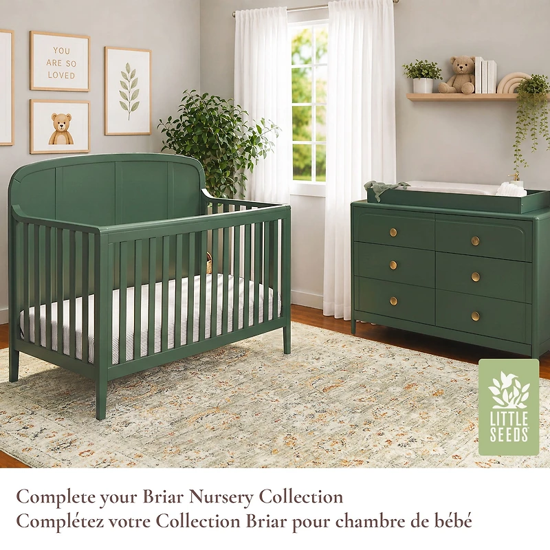 Commode à 6 tiroirs Briar - Vert