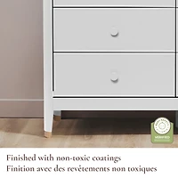 Commode 6 Tiroirs Aster - Blanc