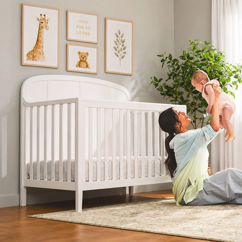 Briar Crib - White