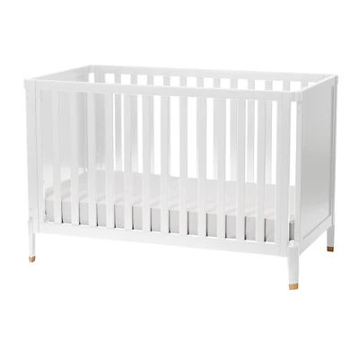 Aster 4-in-1 Convertible Crib - White 