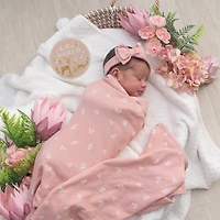 Swaddle Blanket (2) Jersey - Sophia Garden