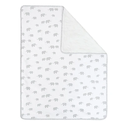 Couverture Sherpa - Eléphant Gris