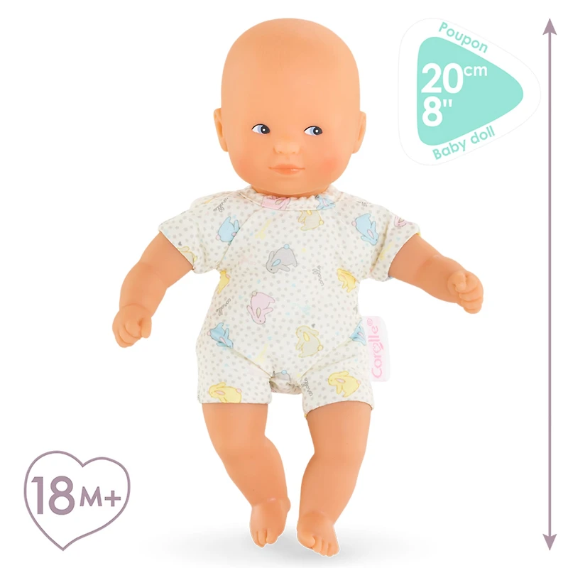 Mon Premier Poupon - Mini Calin - Bunnies Eyes 8"