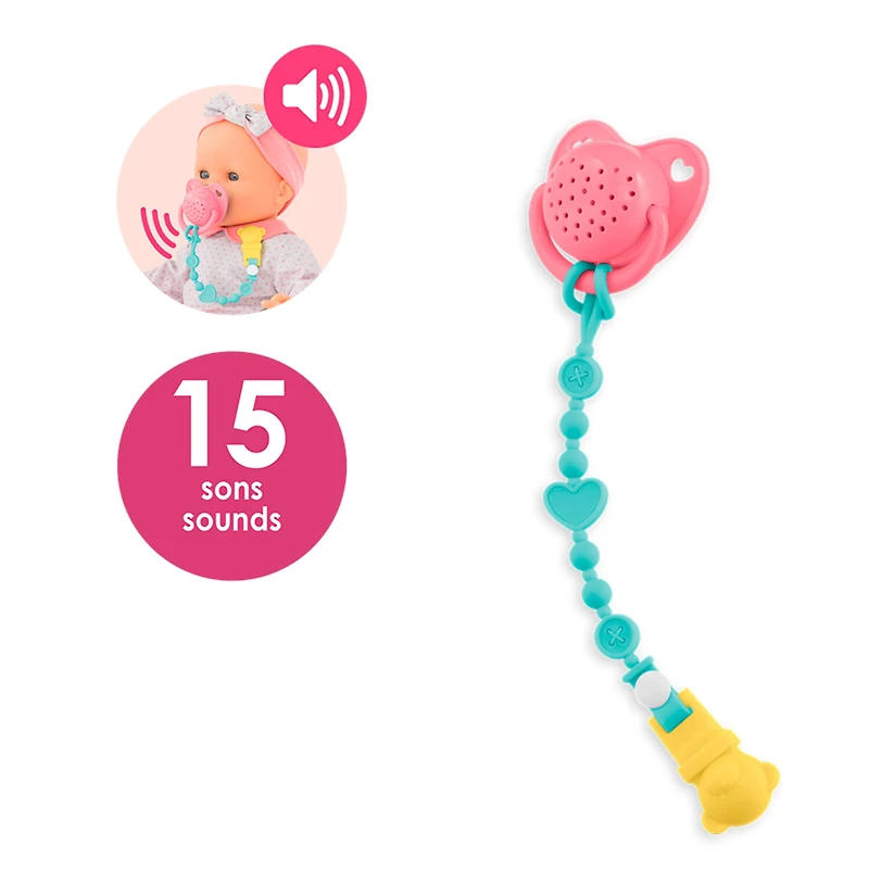 Pacifier with Sound for Doll