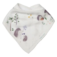 Bavoirs Bandana Mousseline Paquet de 2 - Hérissons