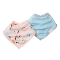 Bavoirs Bandana Mousseline (2