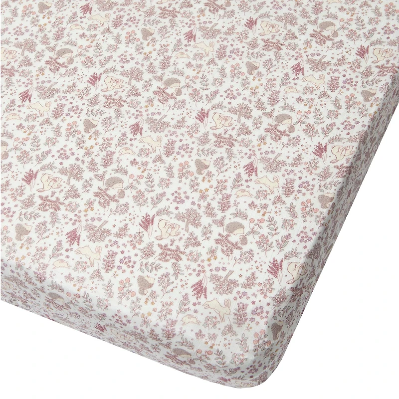 Bamboo Muslin Fitted Crib Sheet