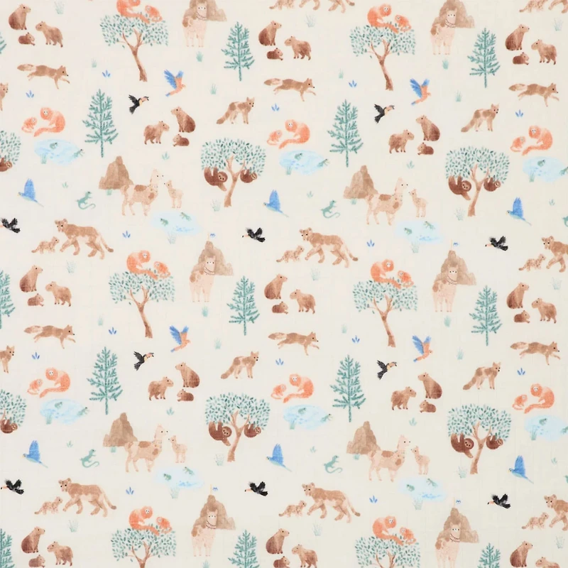 Drap Contour pour Lit de Bébé - Mousseline Lama