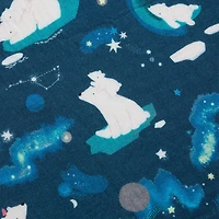 Drap Contour pour Lit de Bébé - Mousseline Bambou Ours Polaire