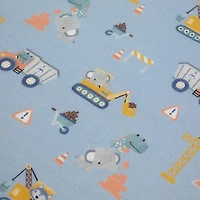 Drap Contour pour Lit de Bébé - Mousseline Bambou Mini Ingénieurs