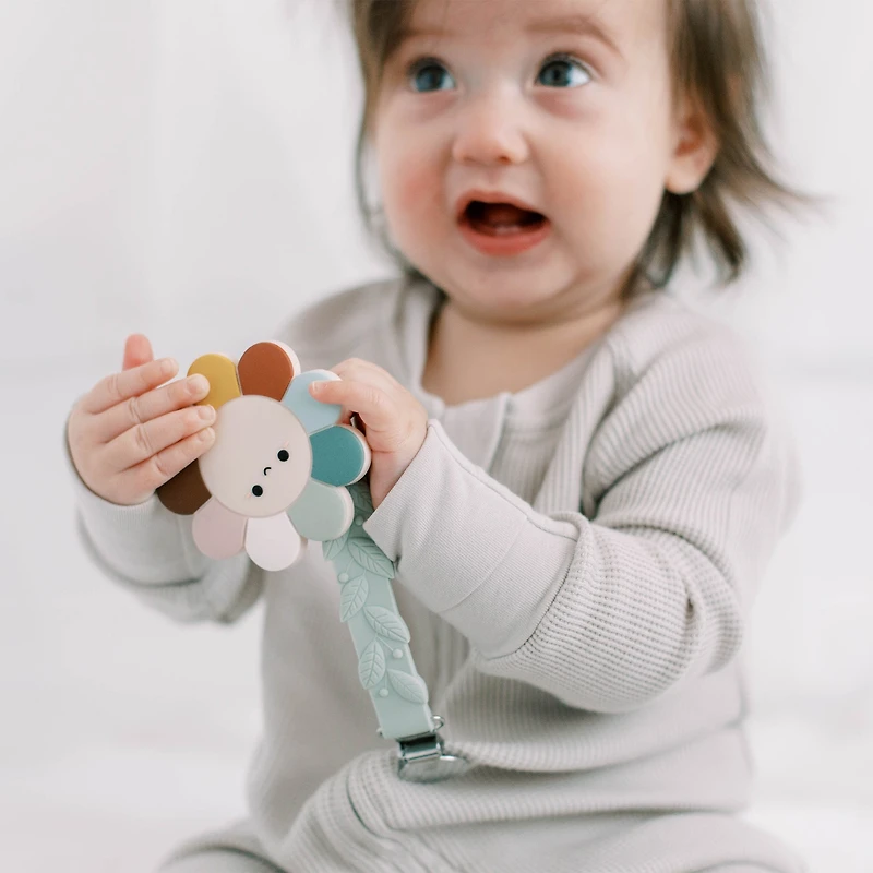 Silicone Teether - Daisy Multi