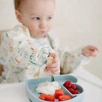 Bavoir Manches Longues Imperméable - Safari