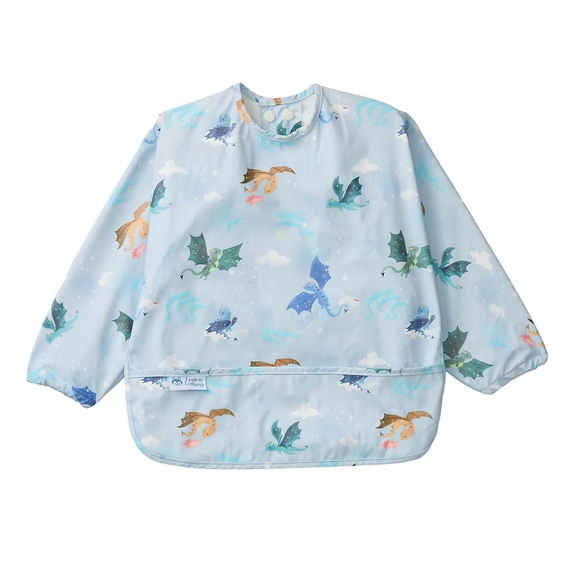 Bavoir Manches Longues Imperméable - Dragons