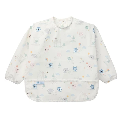 Bavoir Manches Longues Imperméable - Mini Mathématiciens