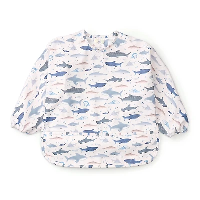 Bavoir Manches Longues Imperméable - Requins