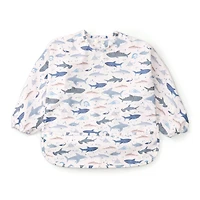 Bavoir Manches Longues Imperméable - Requins