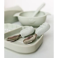 Learning Spoon and Fork Set - Alligator