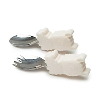 Learning Spoon and Fork Set - Llama