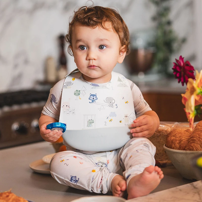 Silicone Bib - Tiny Mathletes