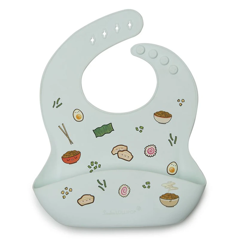 Bavoir en Silicone - Ramen