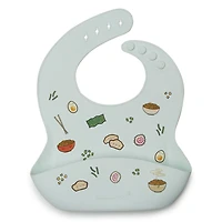 Bavoir en Silicone - Ramen
