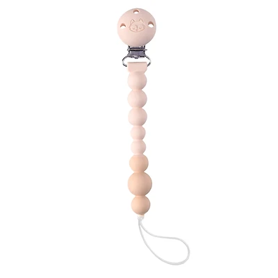 Silicone Pacifier Clip - Coconut