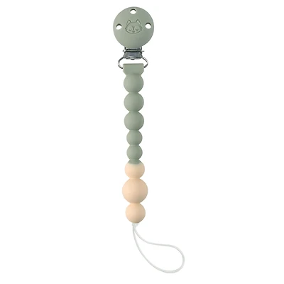Silicone Pacifier Clip - Sage