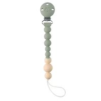 Silicone Pacifier Clip - Sage