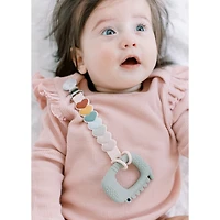 Silicone Pacifier Clip - Sweetheart Multi