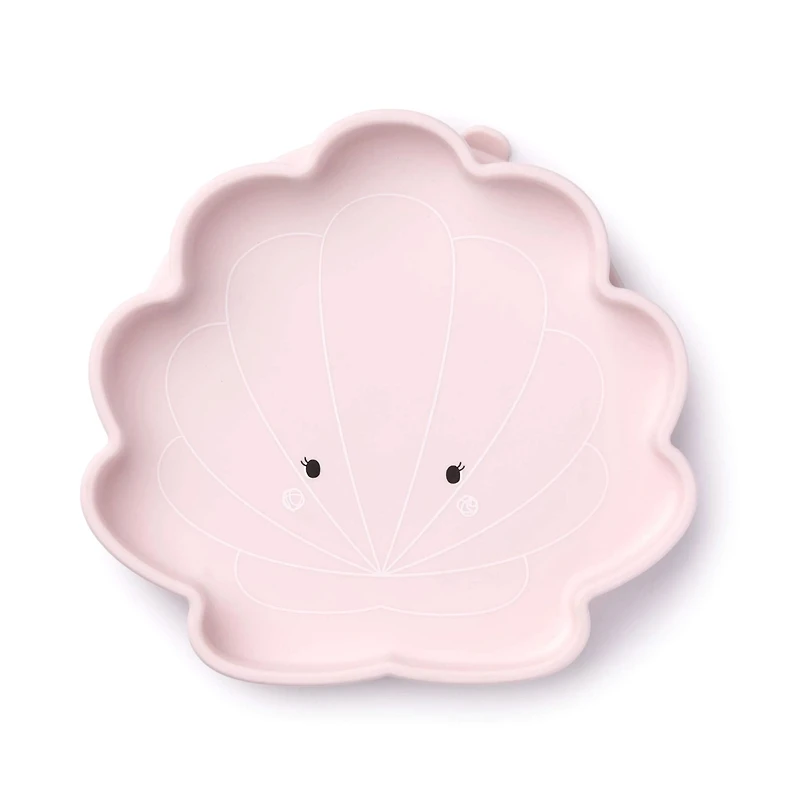 Silicon Snack Plate - Seashell