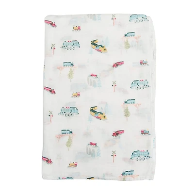 Couverture Mousseline Bambou