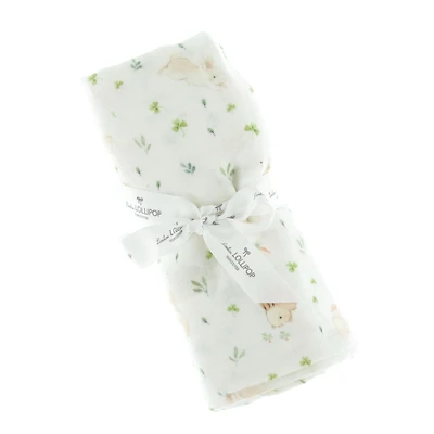 Couverture Mousseline Bambou - Lapins
