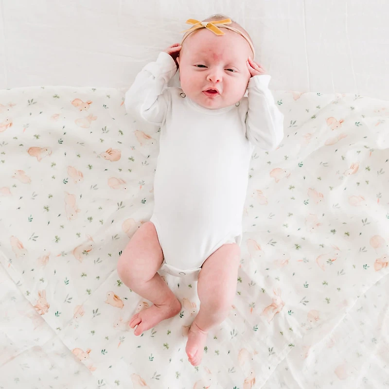 Bamboo Muslin Swaddle Blanket
