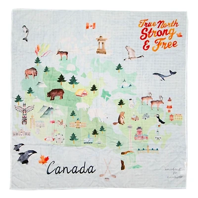 Canada Swaddle Blanket