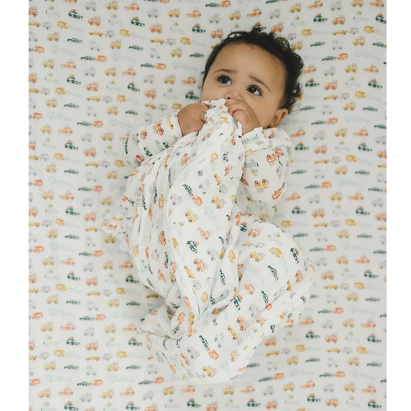 Bamboo Muslin Swaddle Blanket - Campers