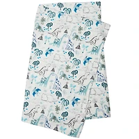 Couverture Mousseline Bambou - Dinosaures