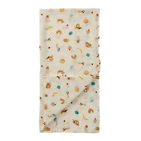 Bamboo Muslin Swaddle Blanket - Breakfast