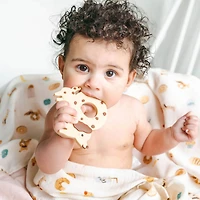 Bamboo Muslin Swaddle Blanket - Breakfast