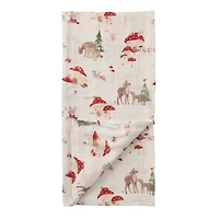 Couverture Mousseline Bambou -  Forêt